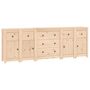 Voir la diapositive 2 : VIDAXL Buffet 230x35x80 cm Bois massif de pin
