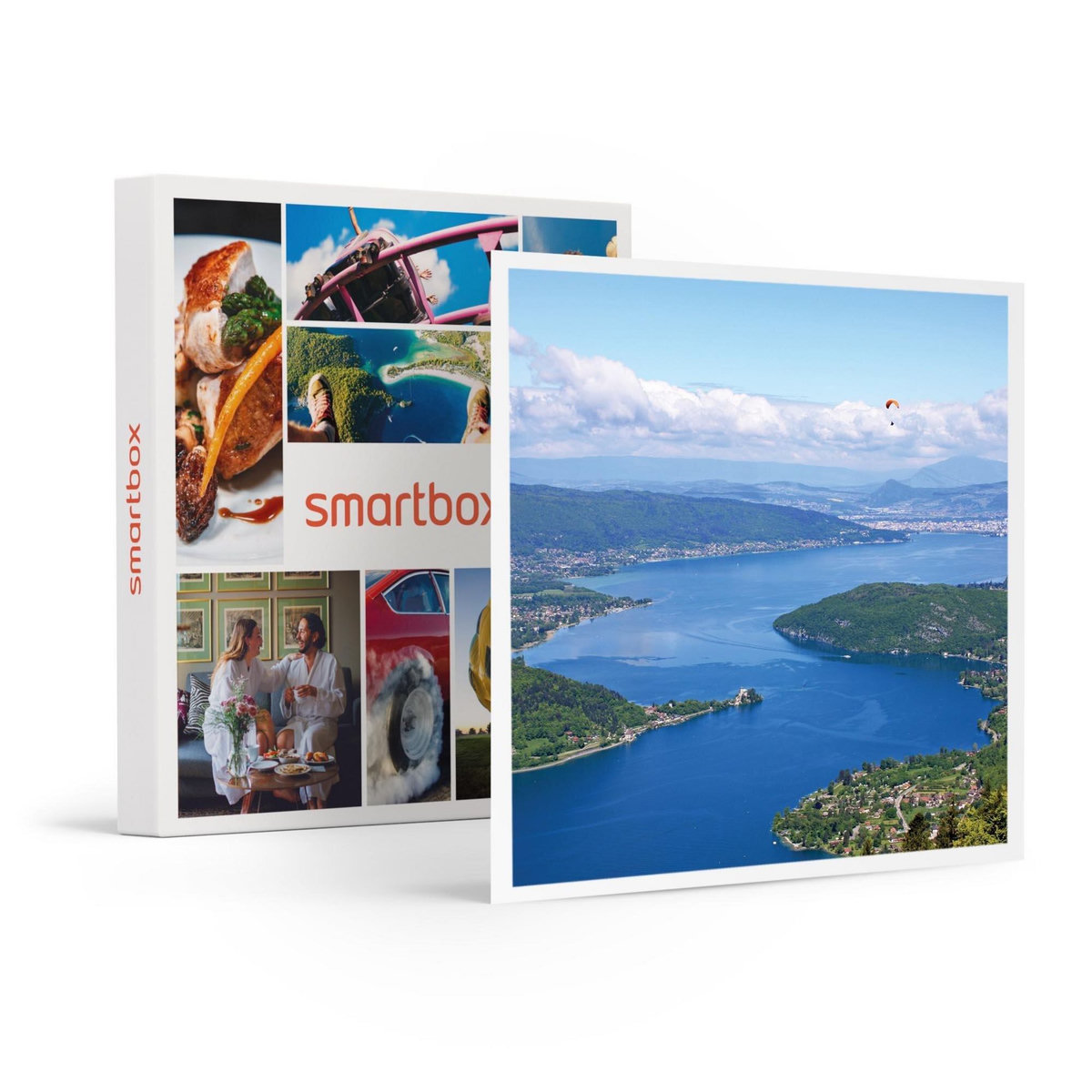 Smartbox Vol en parapente de 25 min sur les rives du lac d'Annecy - Coffret Cadeau Sport & Aventure