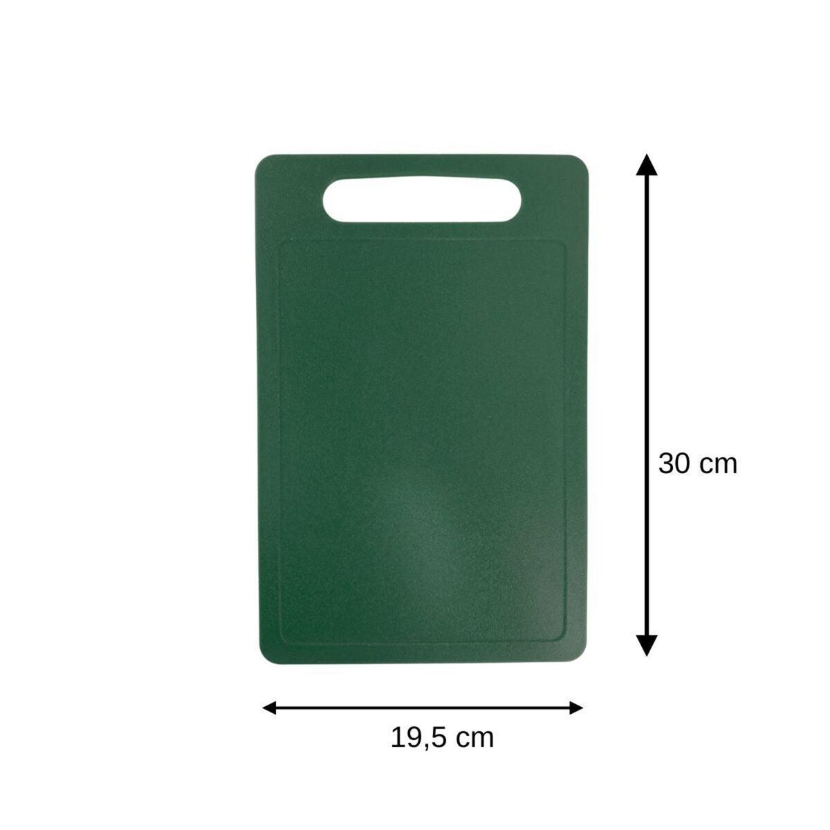 Fackelmann Petite planche à découper en plastique vert Fackelmann Ocean