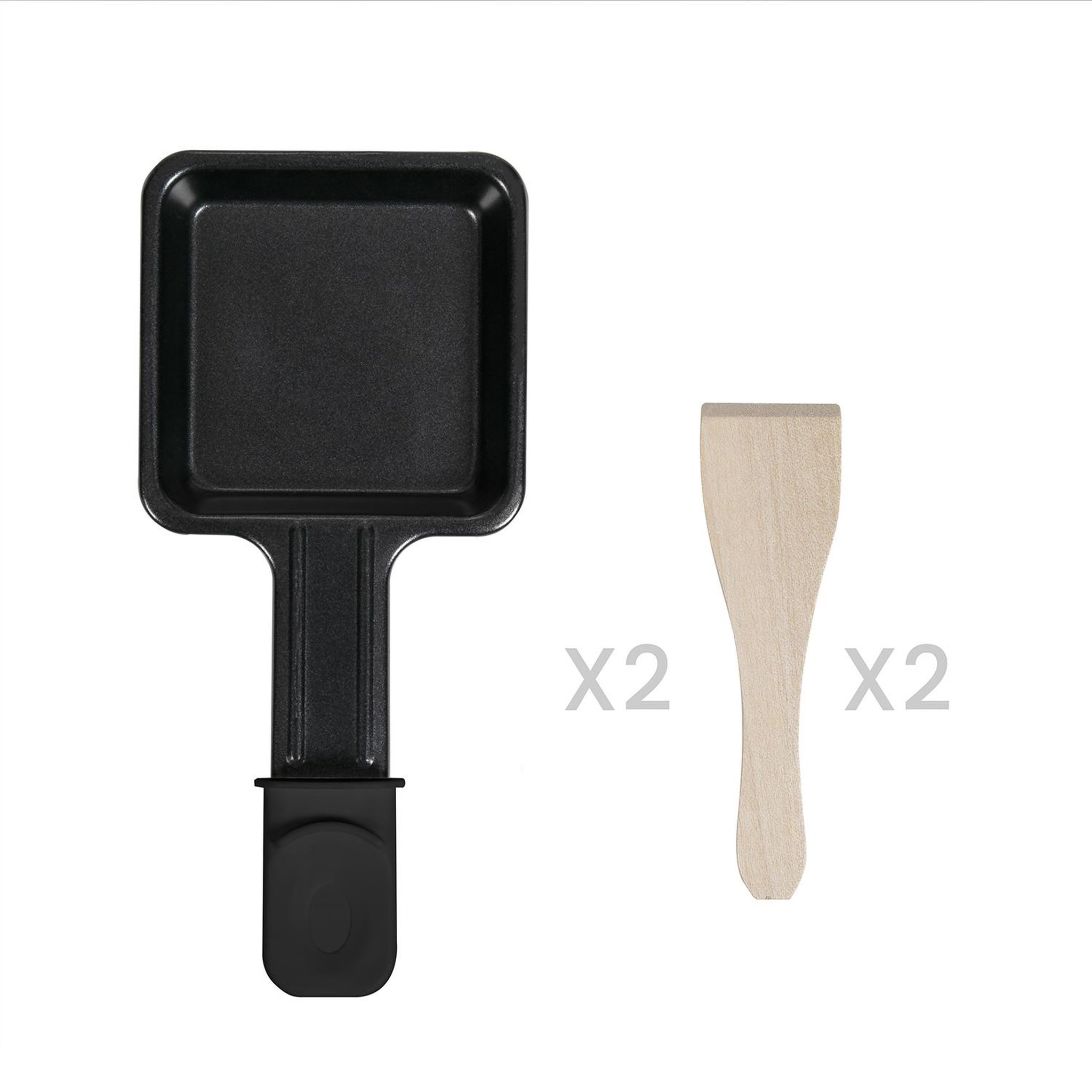 Voir la diapositive 5 : LIVOO Appareil à raclette 2 personnes 320w noir - doc369n