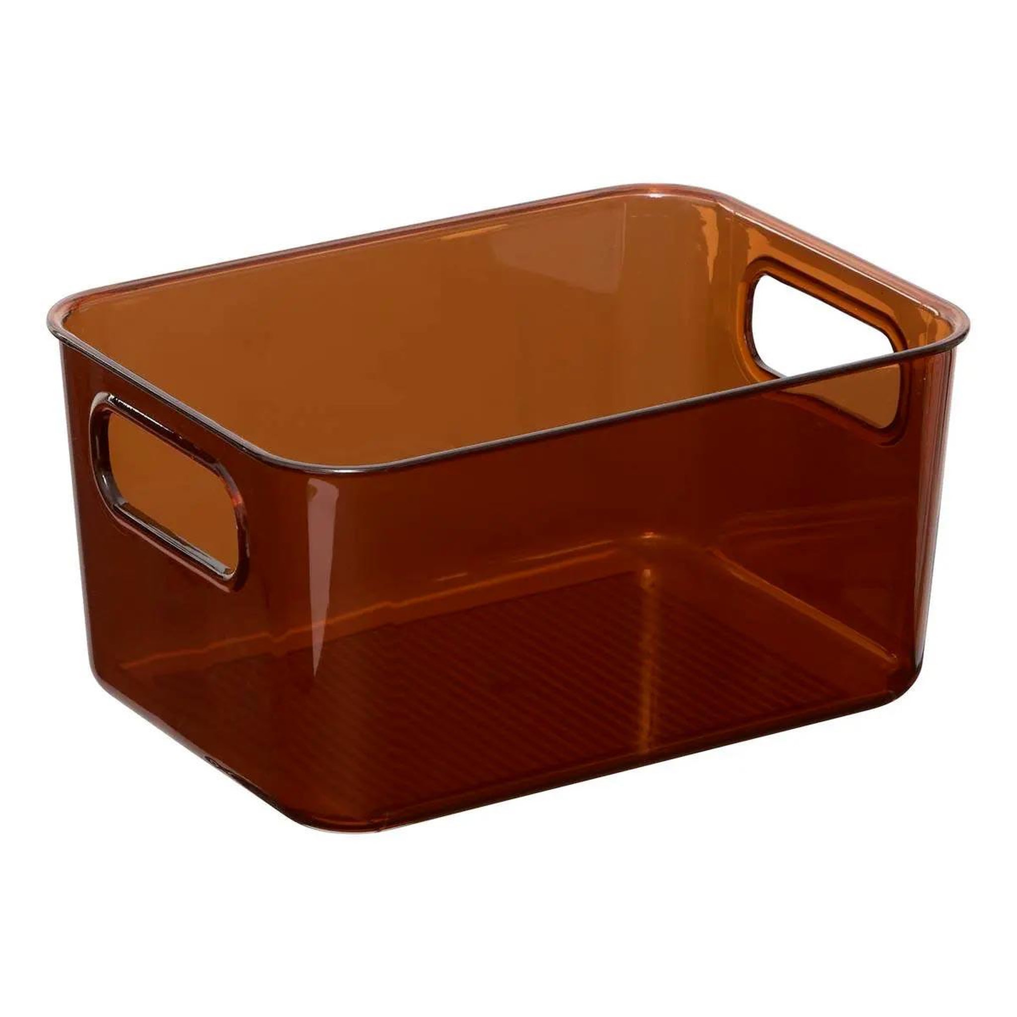 Voir la diapositive 2 : FIVE Boîte de Rangement Avec Couvercle  Lycia  20cm Acajou
