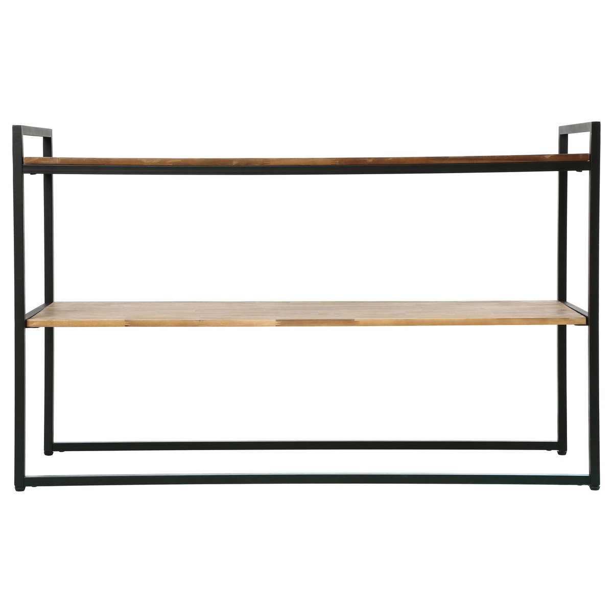 ATMOSPHERA Console métal et Acacia 2 plateaux L120cm ELEORA