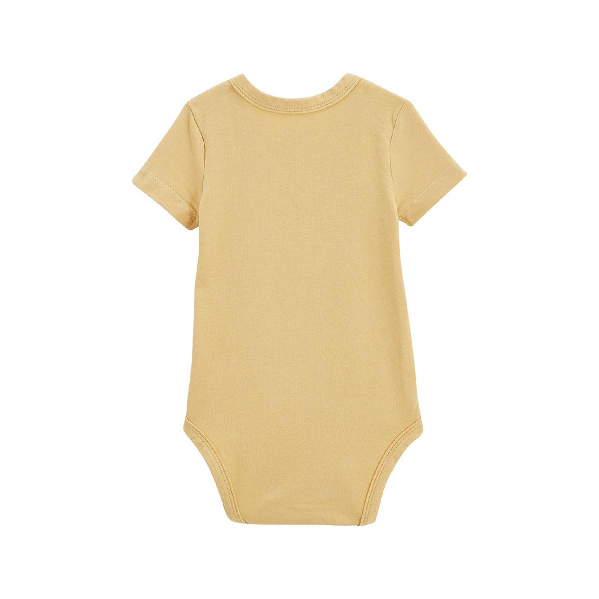 Voir la diapositive 4 : Petit Béguin Lot de 3 bodies bébé manches courtes gabin