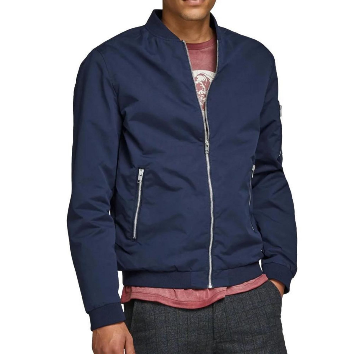 Jack & Jones Bomber  Homme Jack & Jones Mash