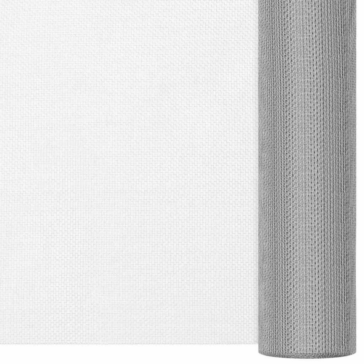 VIDAXL Ecran en treillis Acier inoxydable 60x1000 cm Argente