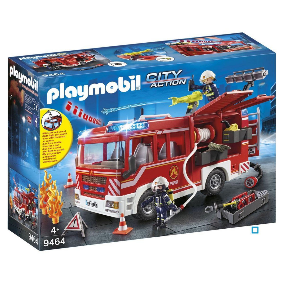 PLAYMOBIL 9464 - City Action - Fourgon d'intervention des pompiers