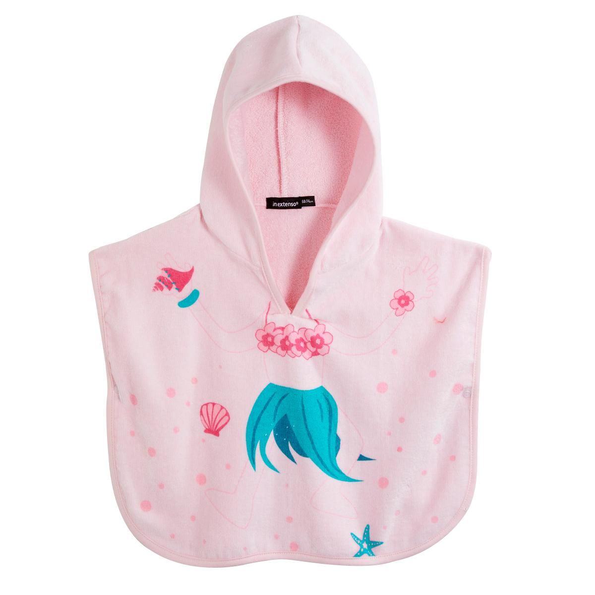 IN EXTENSO Cape de bain bébé fille