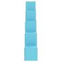 Voir la diapositive 4 : VIDAXL Armoire de rangement pour enfants avec 15 cubes Bleu PP