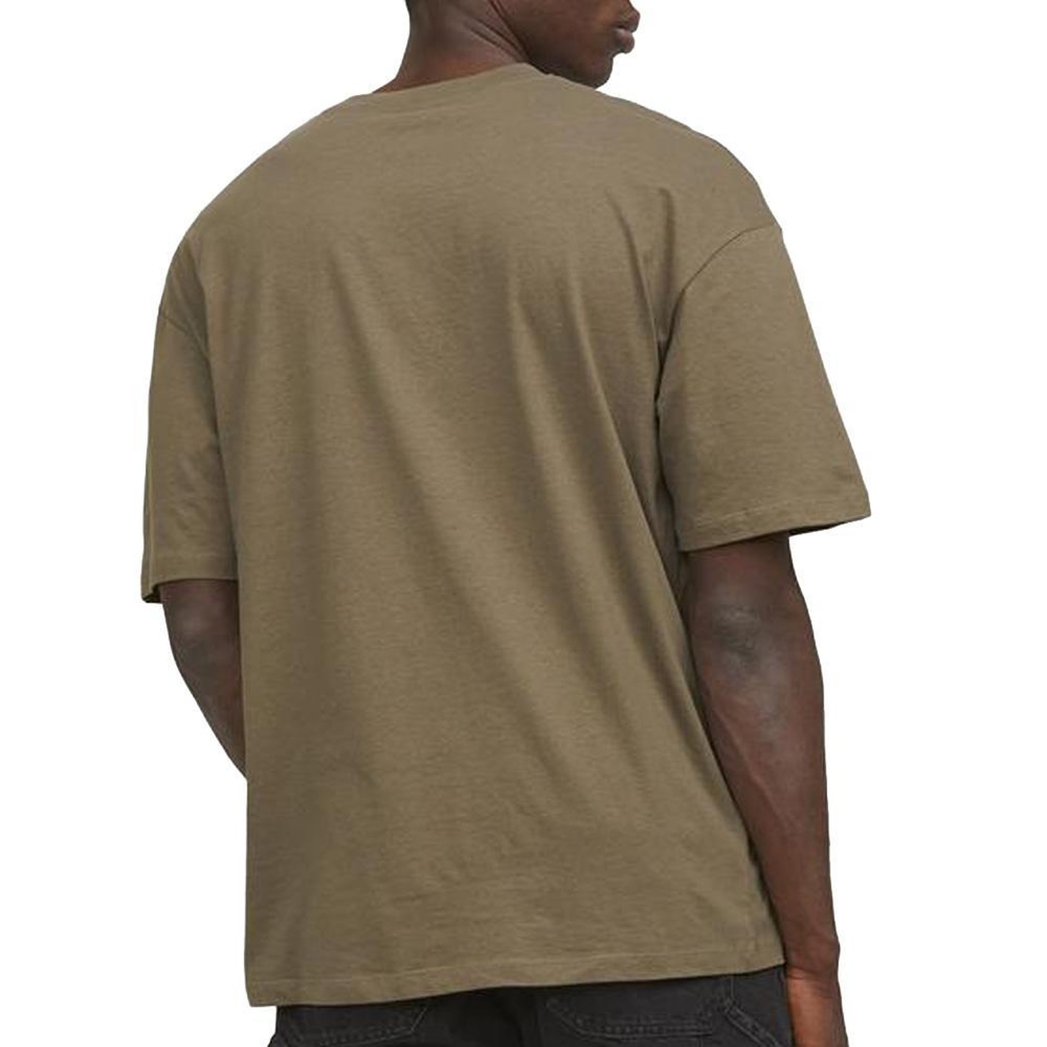 Voir la diapositive 2 : Jack & Jones T-shirt Marron Homme Jack & Jones Jorportland