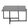 Voir la diapositive 2 : Paris Prix Table Basse Design  Hybrid  80cm Noir