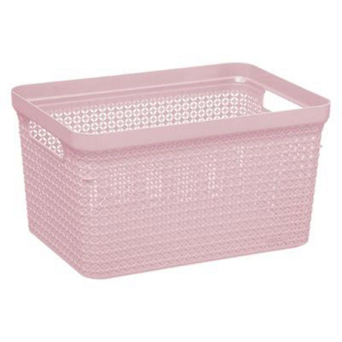  Panier de Rangement  Scandi  5L Rose
