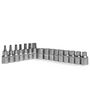 Voir la diapositive 3 : tectake Coffret à Outils 16 Douilles ½“ Torx Acier Chrome Vanadium