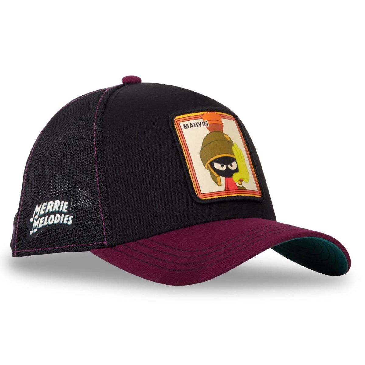 CAPSLAB Casquette homme trucker Looney Tunes Marvin