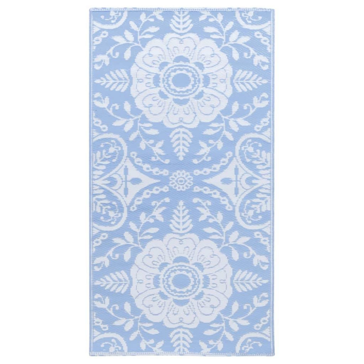 VIDAXL Tapis d'exterieur ARAKIL Bleu azure 80x150 cm PP
