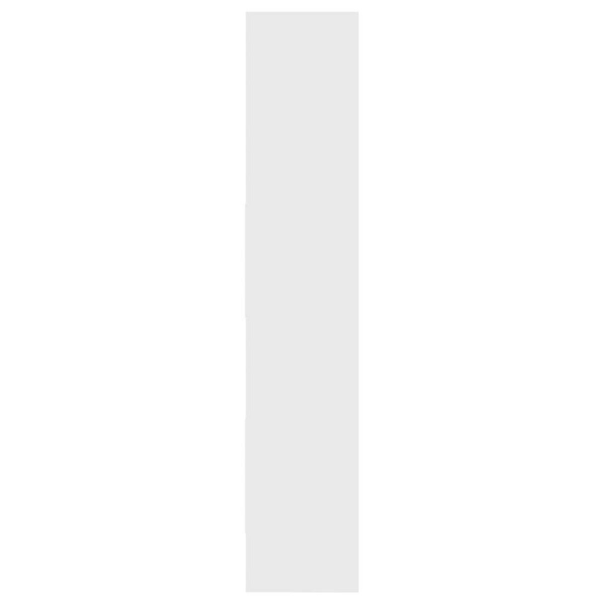 VIDAXL Bibliotheque Blanc 60x35x180 cm Bois d'ingenierie