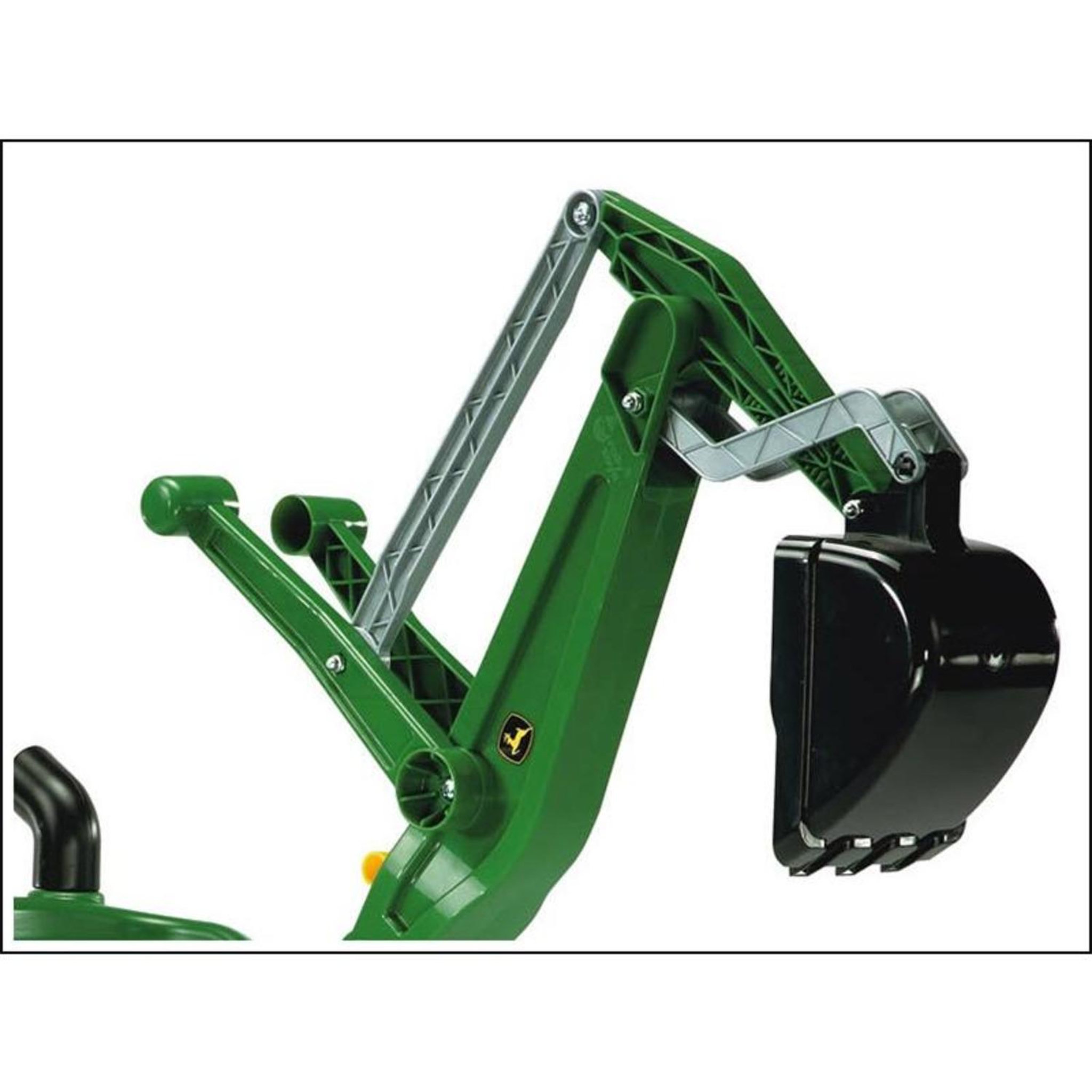 Voir la diapositive 3 : ROLLY TOYS Pelleteuse excavatrice John Deere.