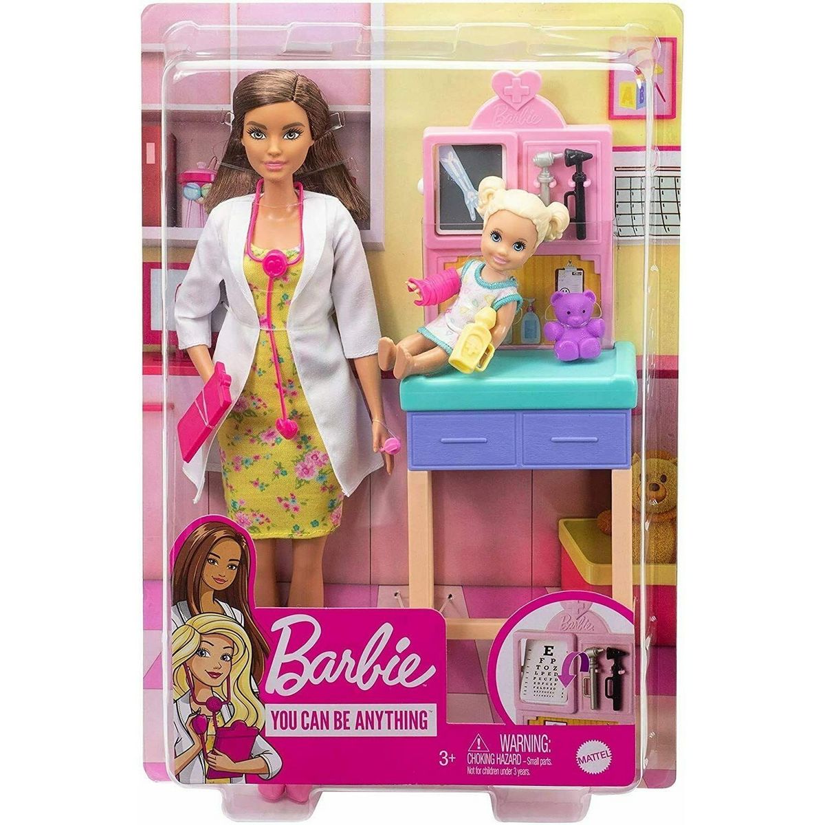 BARBIE Coffret Barbie Pédiatre