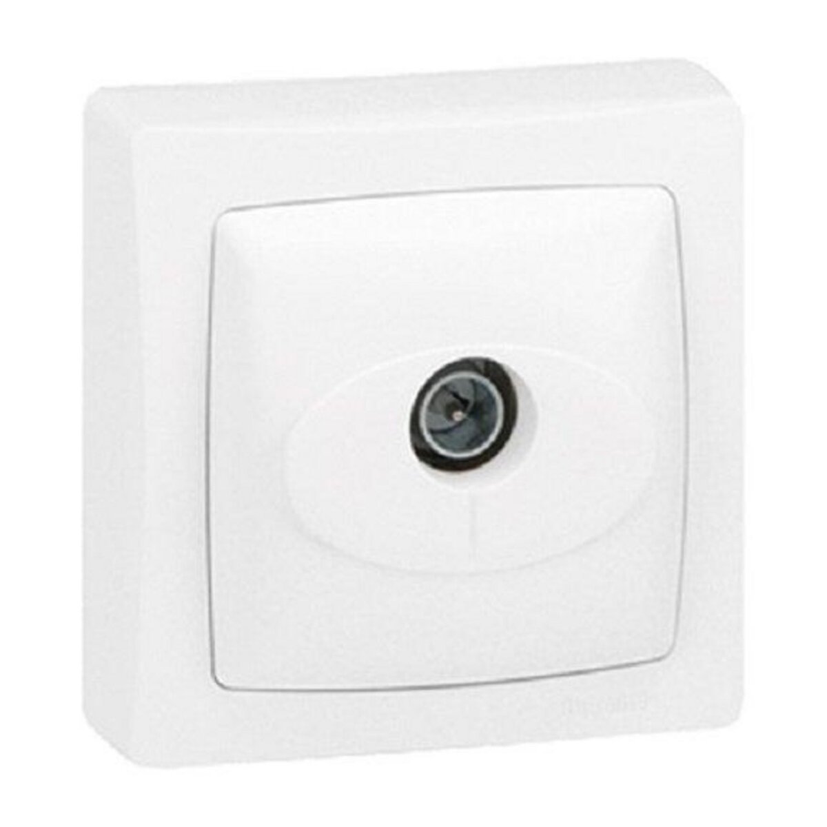 Legrand ASL prise TV simple saillie blanc