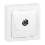 Legrand ASL prise TV simple saillie blanc