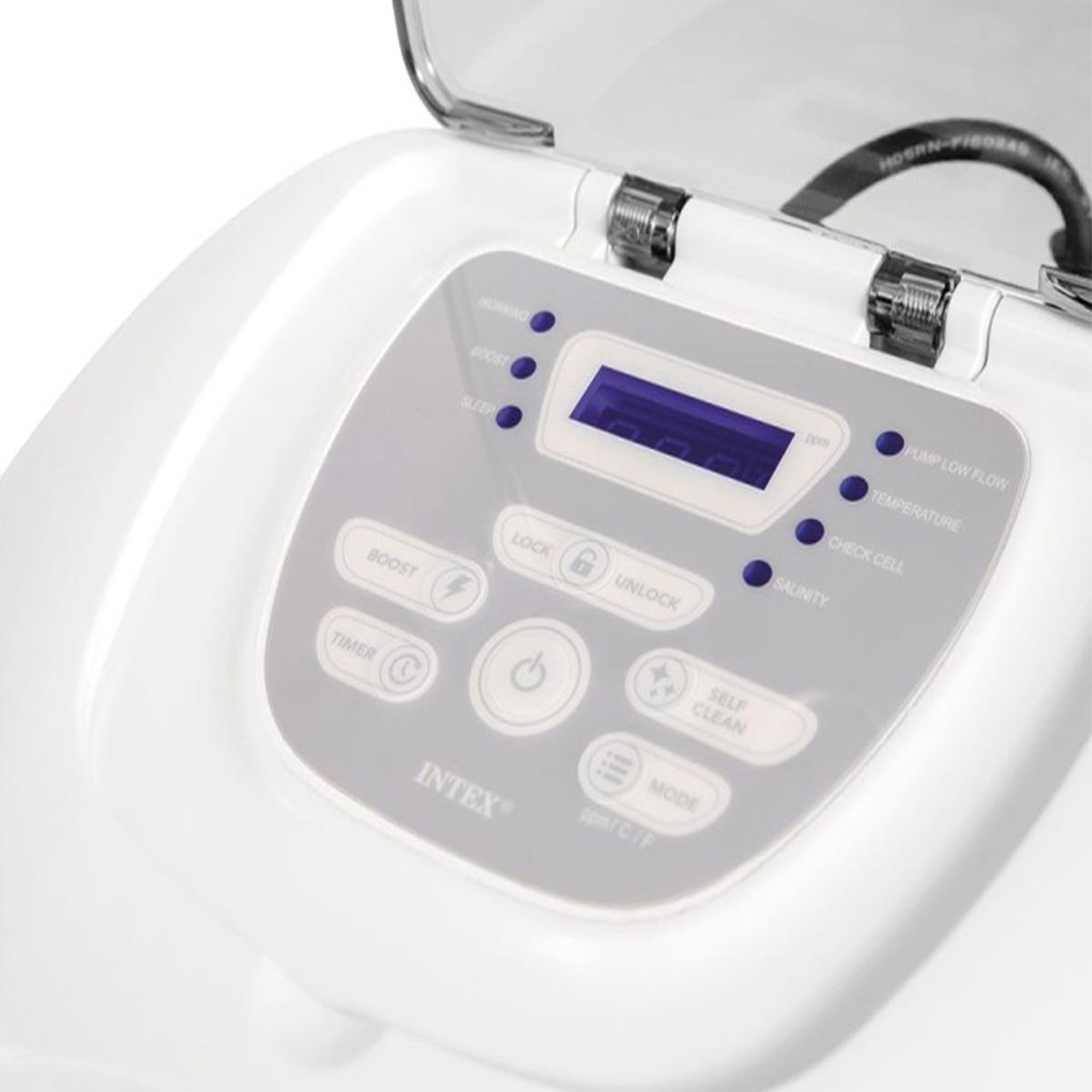 Voir la diapositive 4 : INTEX Stérilisateur au sel qs700 pour piscine jusqu'à 32 m³ - intex