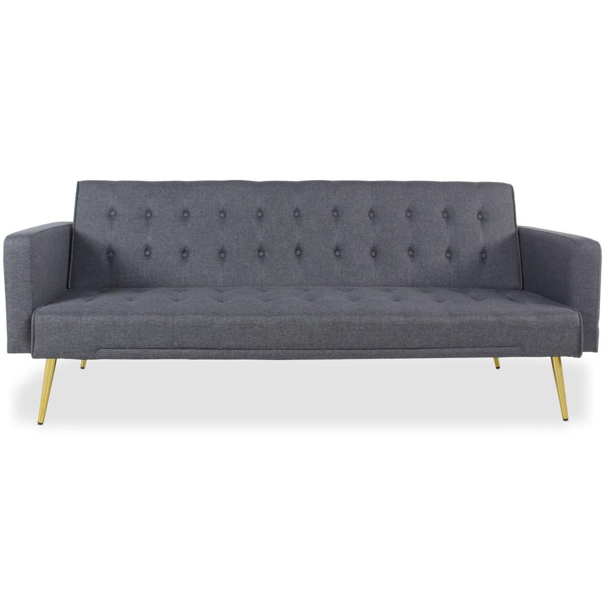 Voir la diapositive 2 : Paris Prix Canapé convertible design  tybio  191cm gris