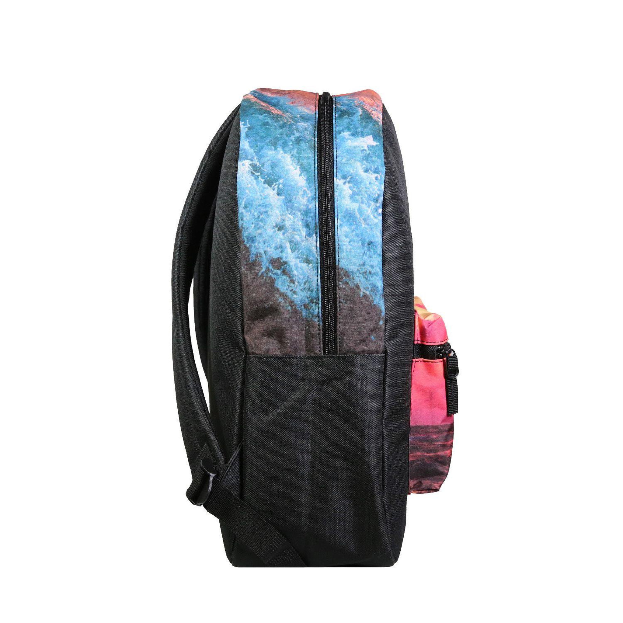 Voir la diapositive 3 : Bagtrotter BAGTROTTER Sac à dos 1 compartiment Offshore Sunset