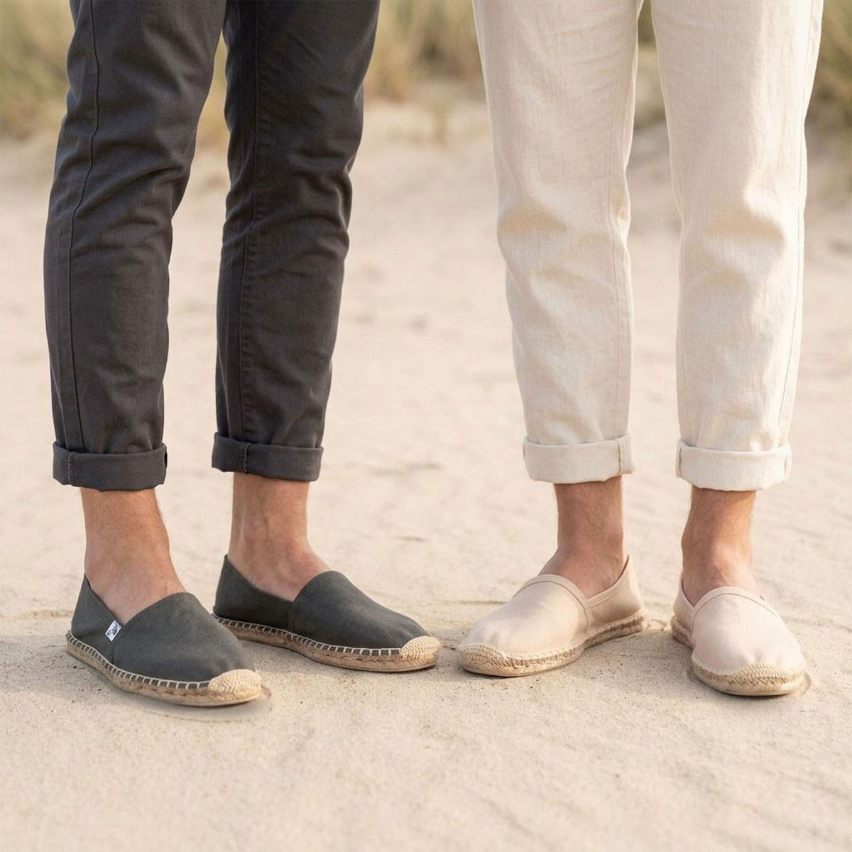 OZABI OZABI Pack 2 Paires Espadrilles Homme Semelle Corde Jute