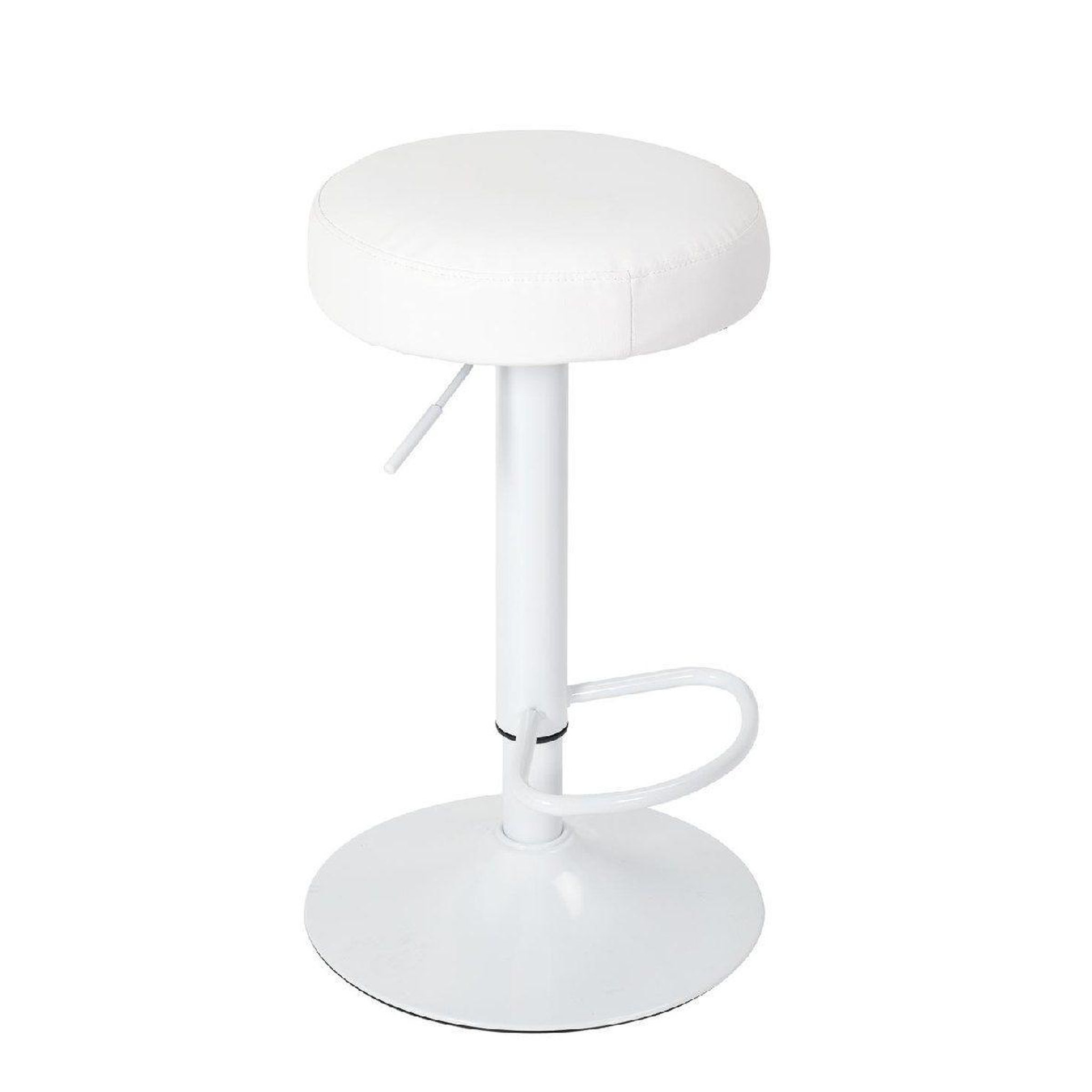 Voir la diapositive 4 : The Home Deco Factory Lot de 2 tabourets de bar  mumford  63-83cm blanc