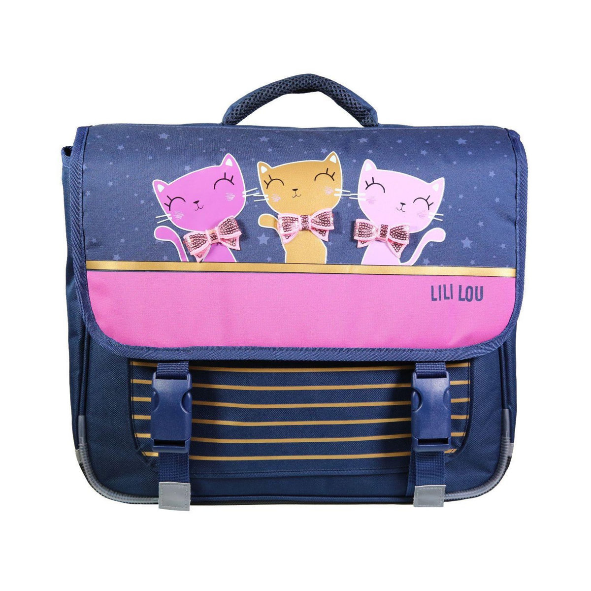 Bagtrotter BAGTROTTER Cartable 38 cm Lili Lou X Phileas Bleu