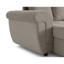 Voir la diapositive 5 : BEST MOBILIER Henry - canapé panoramique convertible - avec coffre - en velours côtelé - 7 places