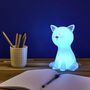Voir la diapositive 4 : The Home Deco Factory Lampe veilleuse LED chat