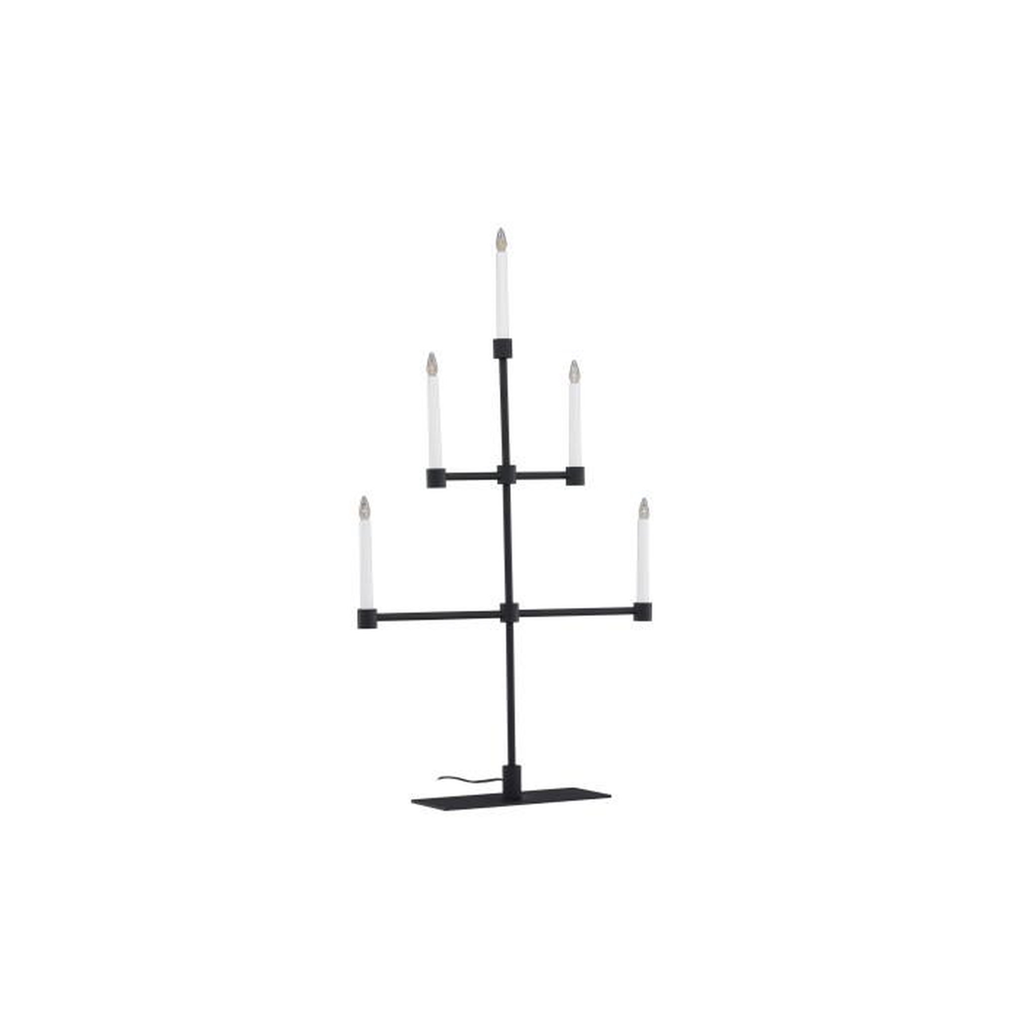 Voir la diapositive 4 : Paris Prix Chandelier à LED  Avoriaz  92cm Noir