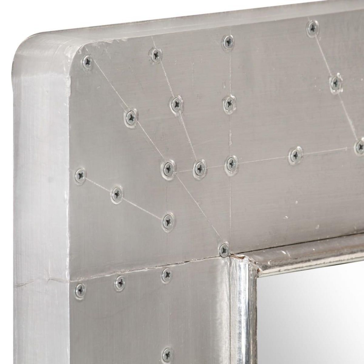 VIDAXL Miroir de style aviation 50x50 cm Metal