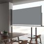 Voir la diapositive 1 : VIDAXL Auvent lateral retractable de patio 80x300 cm Gris