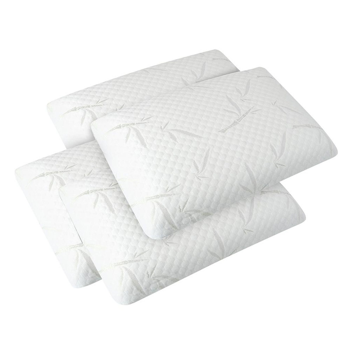 OLYMPE LITERIE OLYMPE LITERIE | Lot de 4 oreillers SERENITE | Mousse avec mémoire de forme