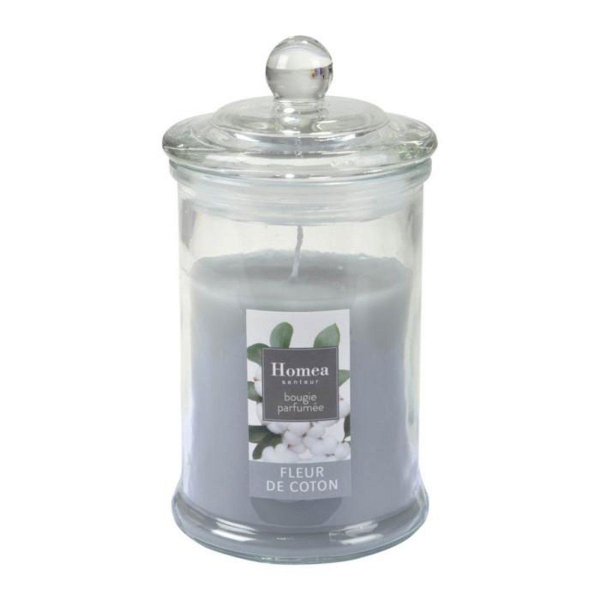 Paris Prix Bougie Parfumée Bocal  Essentiel II  15cm Fleur de Coton