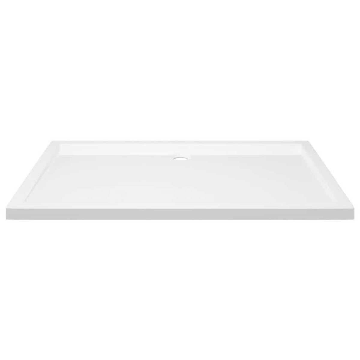 VIDAXL Receveur de douche rectangulaire ABS Blanc 70x120 cm