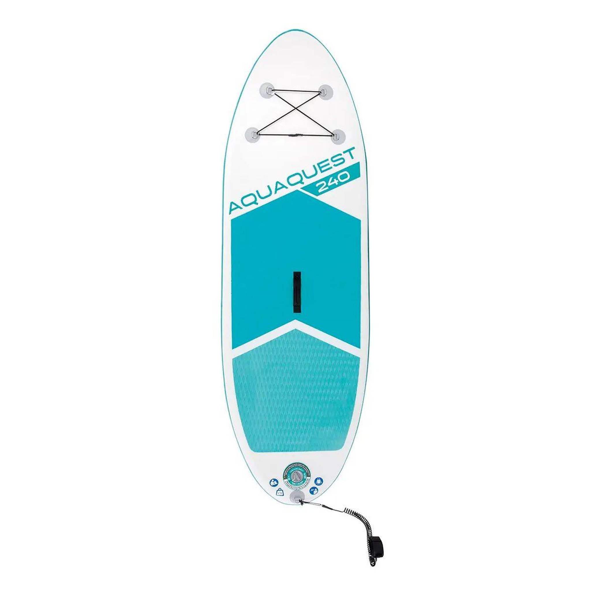 Voir la diapositive 2 : INTEX Paddle gonflable  aqua quest  244cm bleu & blanc