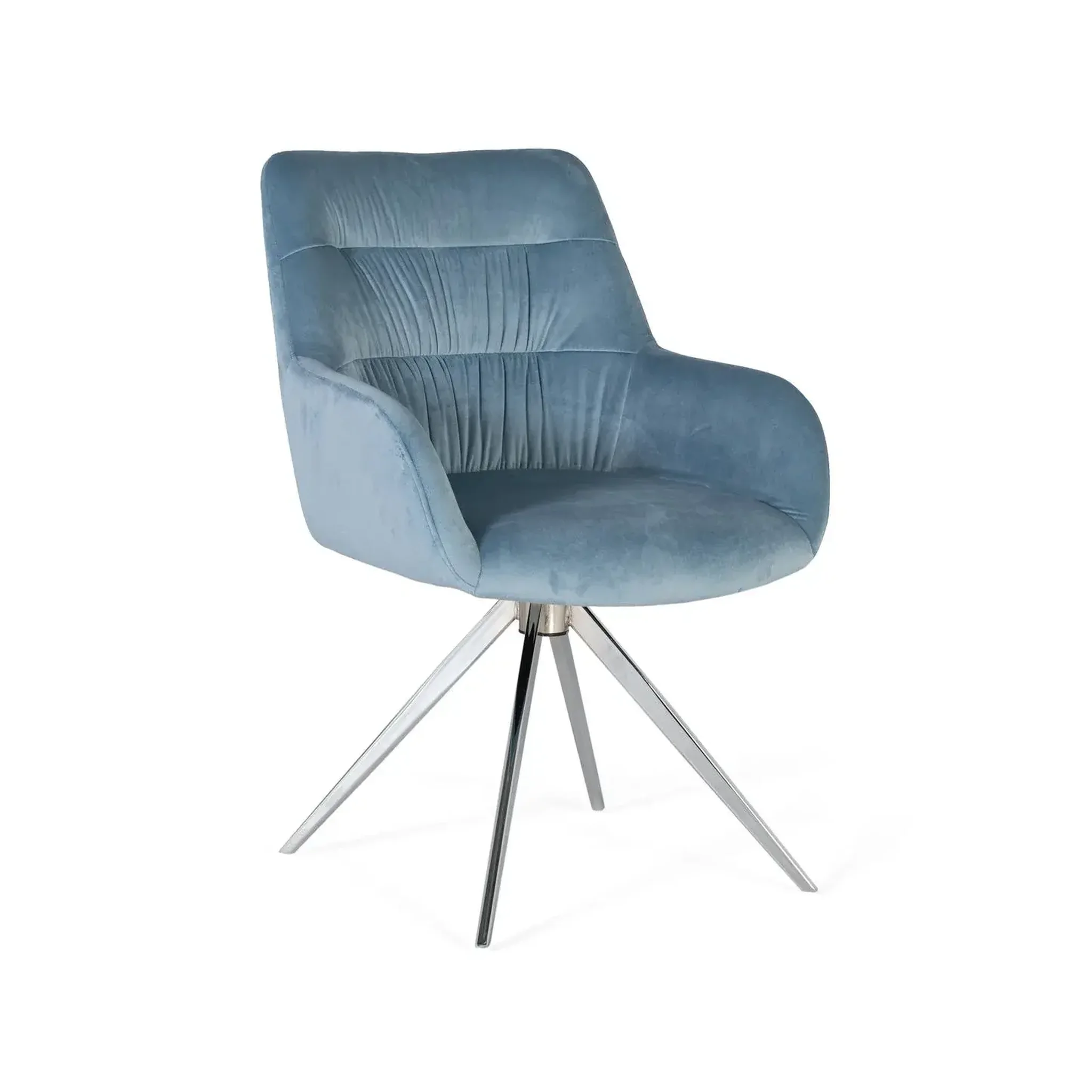 GINER Y COLOMER SL Fauteuil en velours 55 cm style contemporain