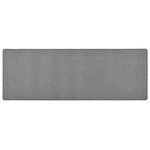 VIDAXL Tapis de couloir Gris fonce 80x250 cm