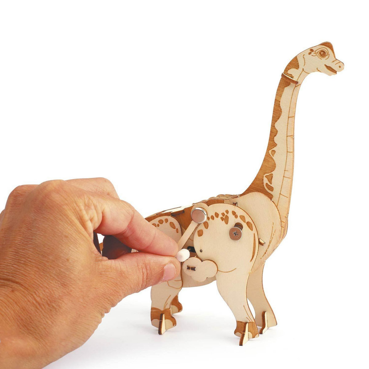 Graine créative Maquette 3D mécanique Diplodocus 21 cm