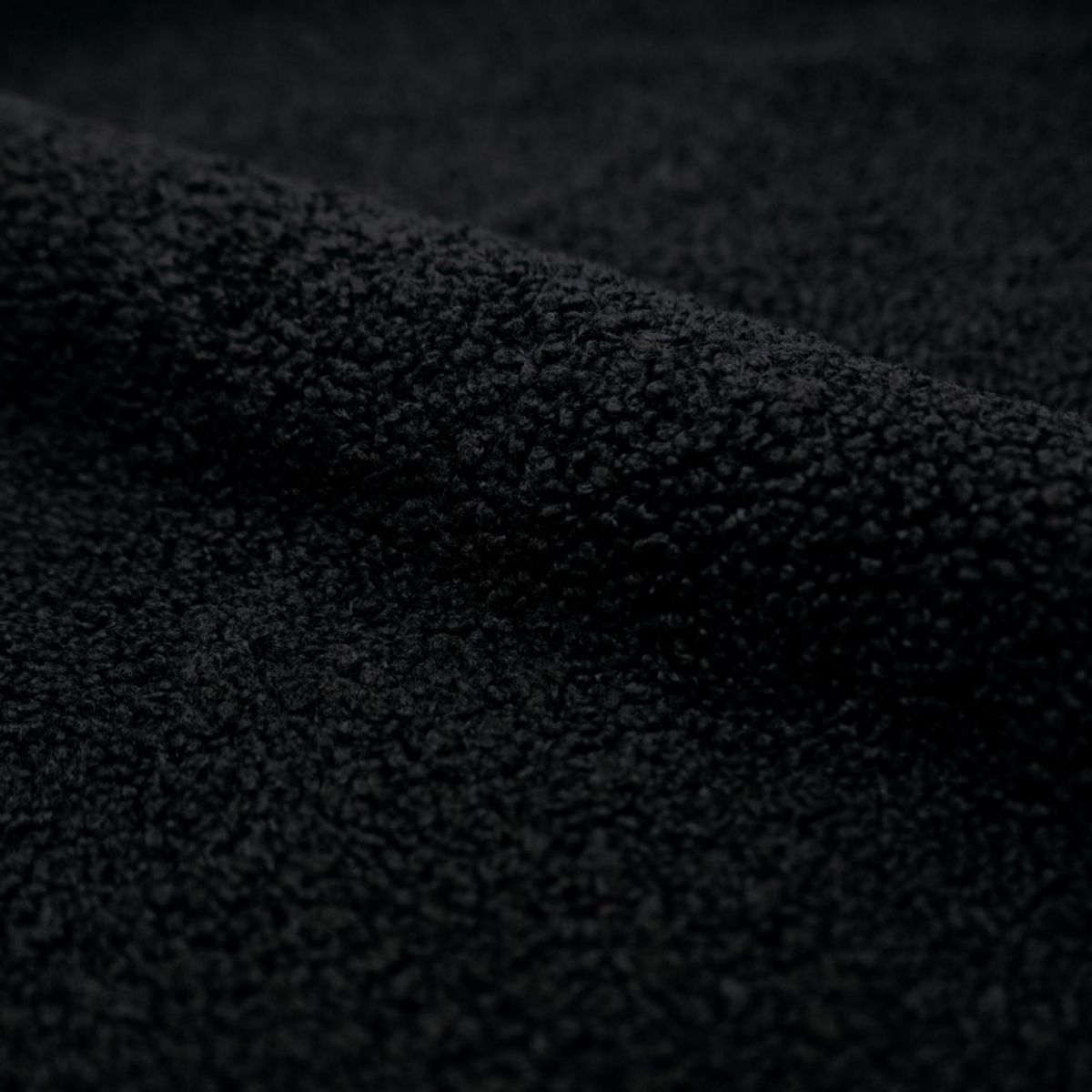 Rendez vous déco Lot de 2 chaises effet laine bouclette blanche et pieds en métal - Koko