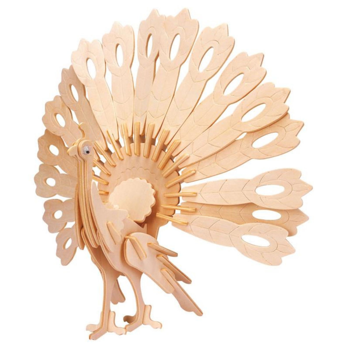 Eureka Toys Eureka - Gepetto's Jeux de construction en bois Kit 3D - pan 52473163