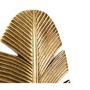 Voir la diapositive 3 : Paris Prix Bougeoir Mural Design  Feuille de Palmier  31cm Or