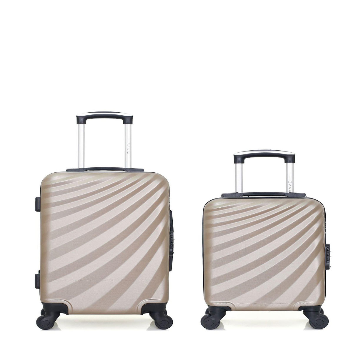 WAVE PARIS WAVE PARIS - LOT DE 2 - Valises cabine et cabine XXS DANUBE