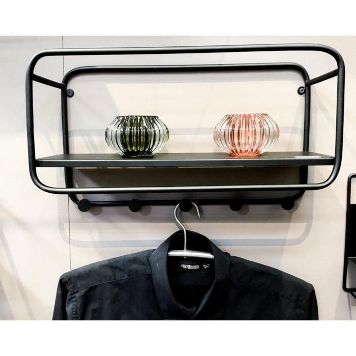 Paris Prix Patère Murale 4 Crochets  Victoire  45cm Noir