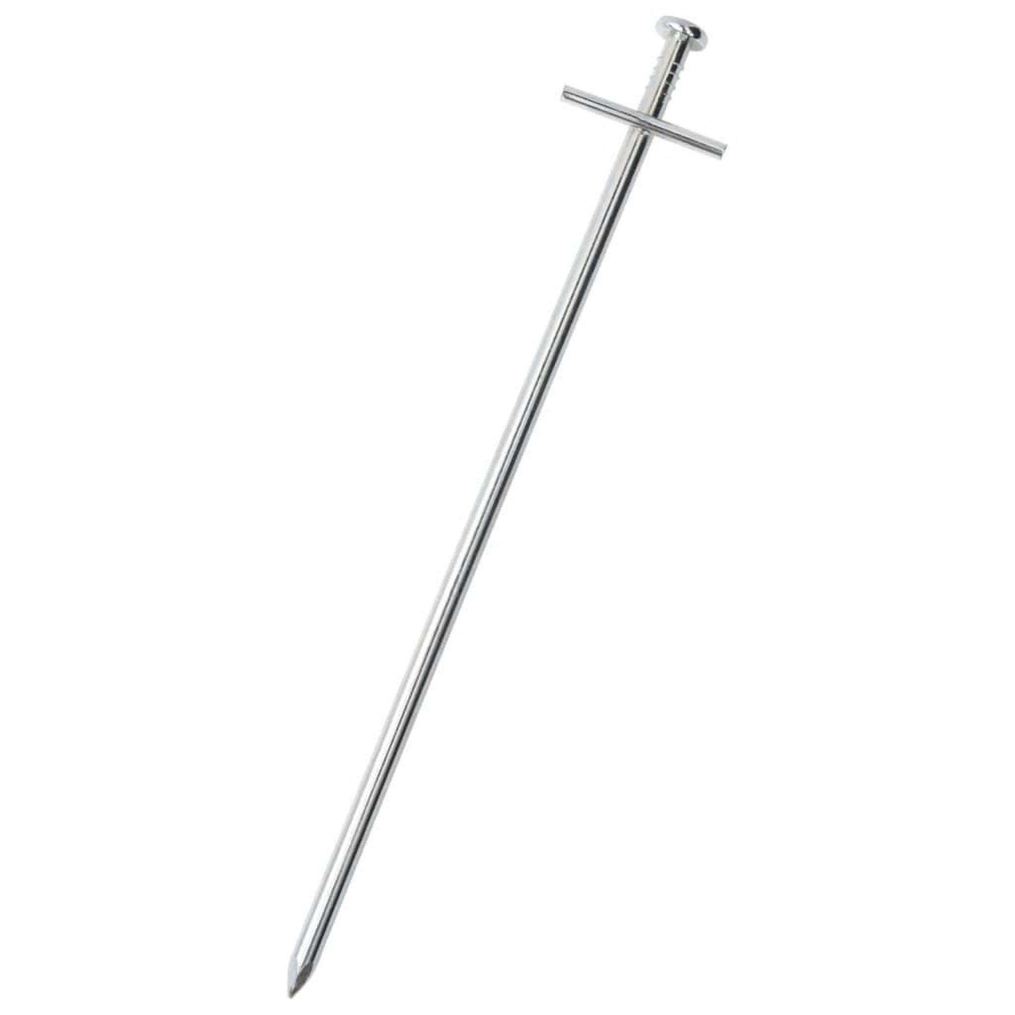 Voir la diapositive 2 : VIDAXL Piquets de tente 24 pcs 23 cm Ø6 mm acier galvanise