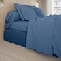 Voir la diapositive 2 : DODO Drap Housse Studio Coton Bleu