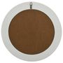 Voir la diapositive 4 : VIDAXL Miroir mural style baroque 50 cm Blanc