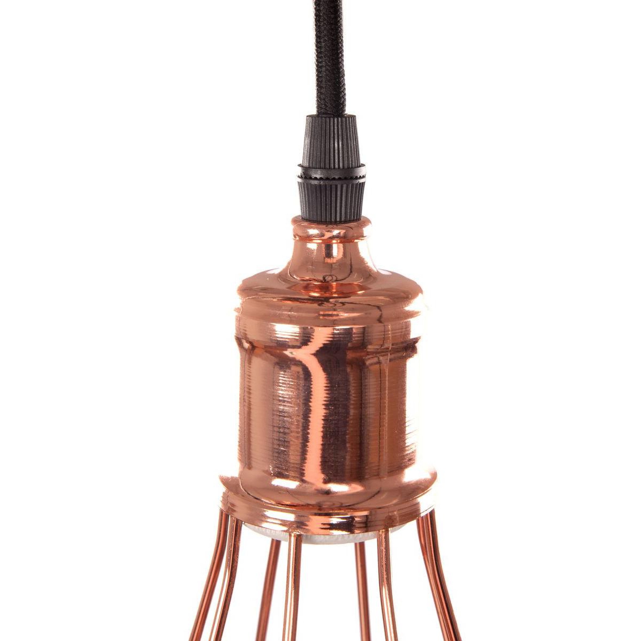 Voir la diapositive 3 : Paris Prix Lampe suspension design  manamo  23cm cuivre